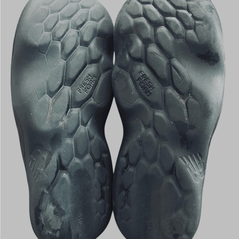 Men’s New Balance Charcoal Slide Sandals - Picture 3 of 3